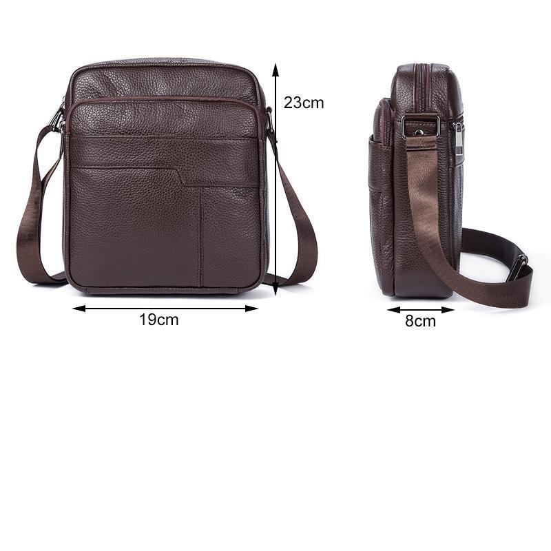 Herre Computertasker Mapper Vintage Crossbody Tasker