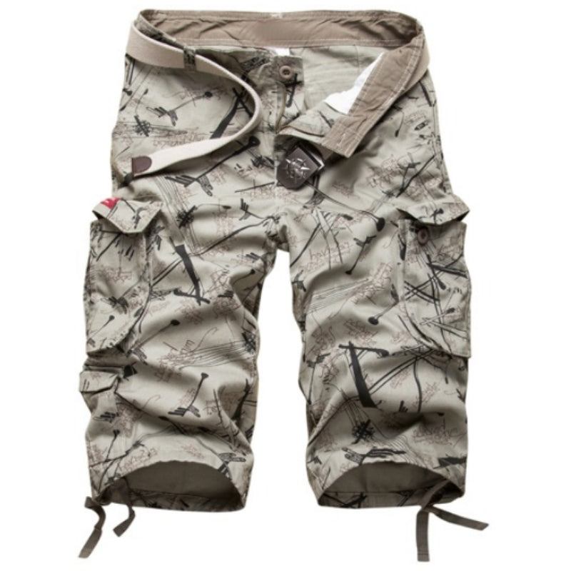 Bomuld Camouflage Cargo Shorts