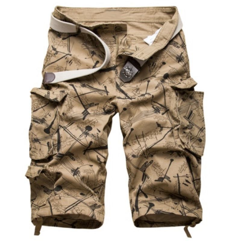 Bomuld Camouflage Cargo Shorts