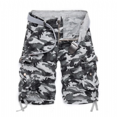 Bomuld Camouflage Cargo Shorts