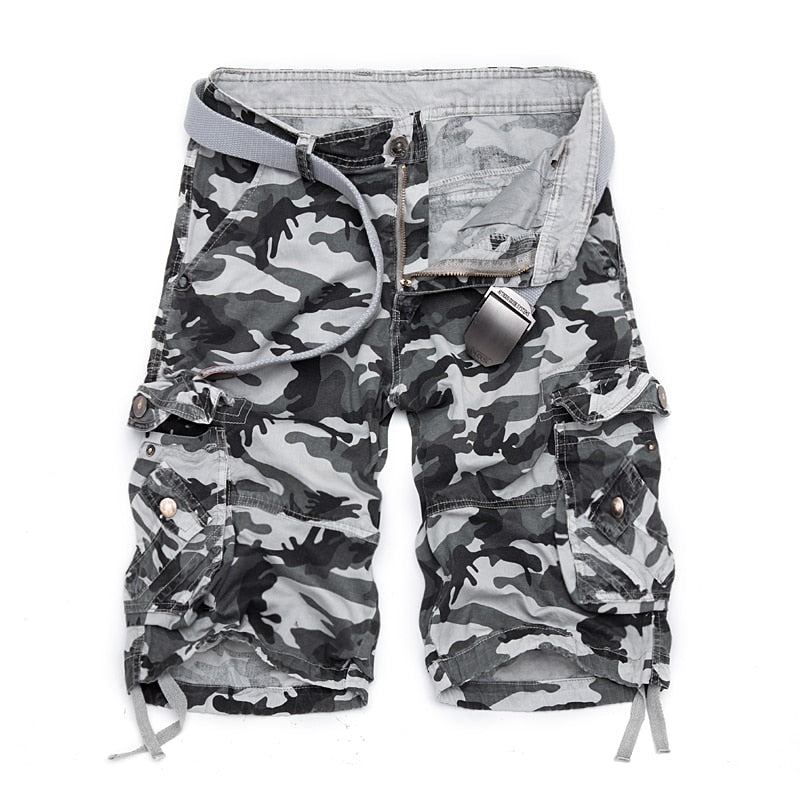 Bomuld Camouflage Cargo Shorts