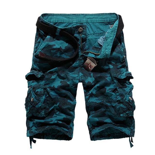 Bomuld Camouflage Cargo Shorts