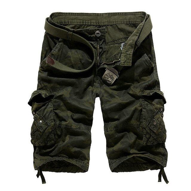 Bomuld Camouflage Cargo Shorts