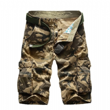 Camouflage Cargo Shorts