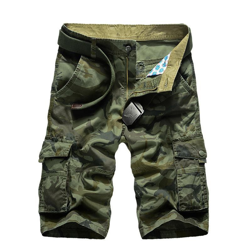 Camouflage Cargo Shorts