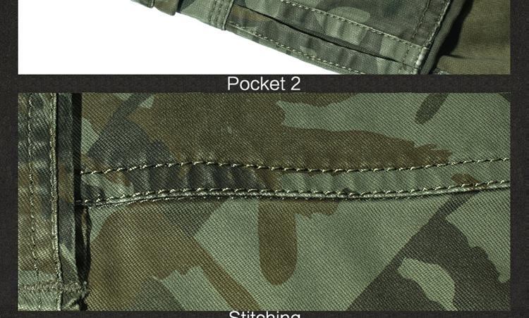 Camouflage Cargo Shorts