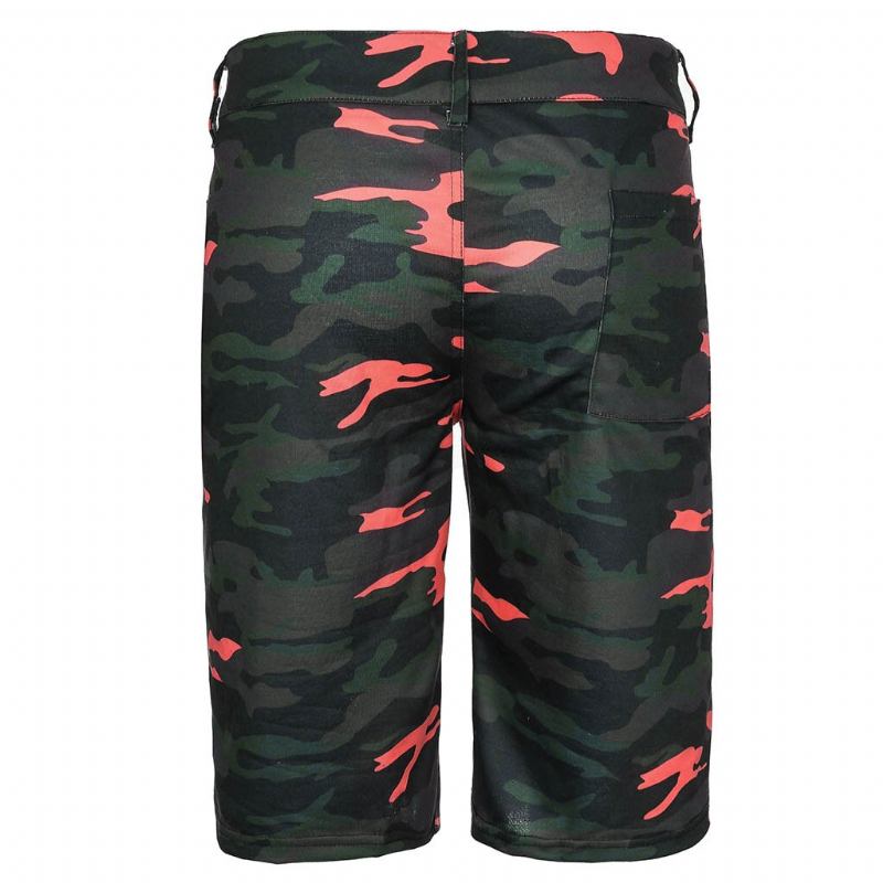 Camouflage Multi-pocket Shorts