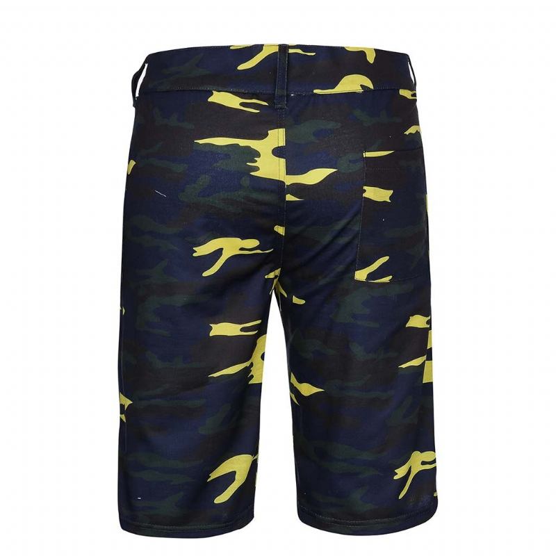 Camouflage Multi-pocket Shorts