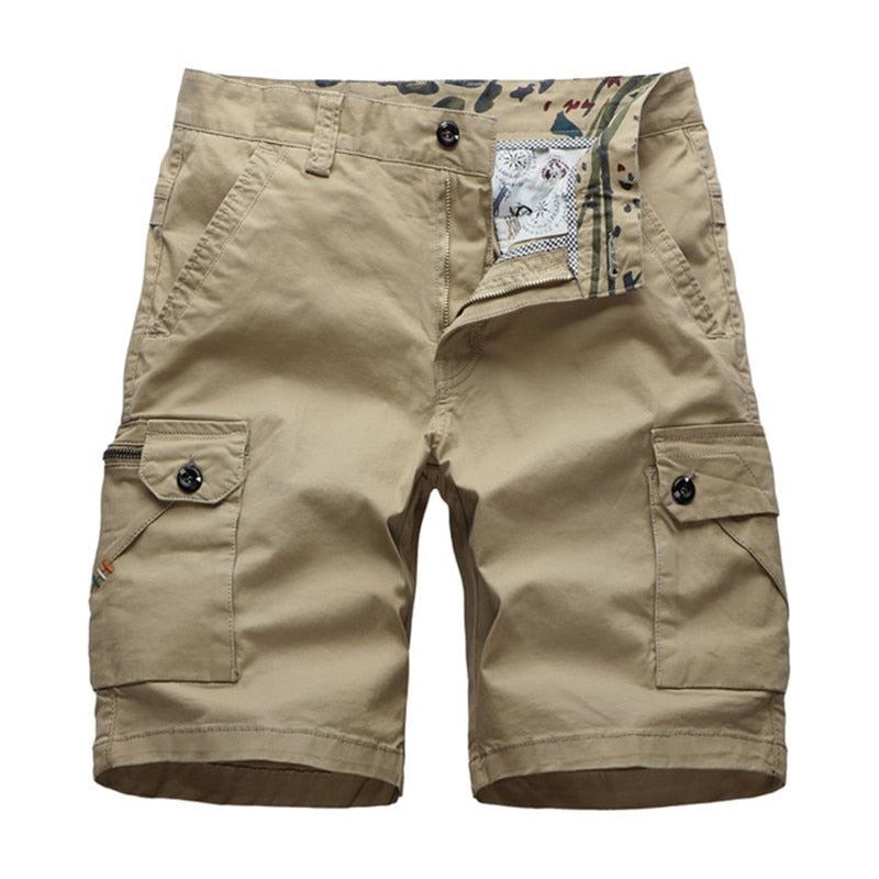 Cargo Multi Poket Solide Shorts