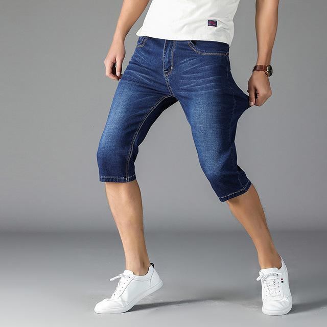 Casual Shorts Herre Med Høj Stretch