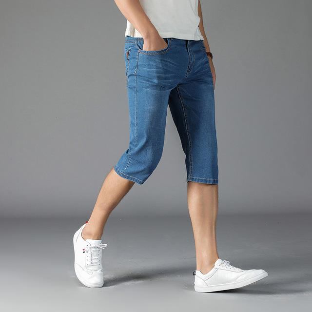 Casual Shorts Herre Med Høj Stretch