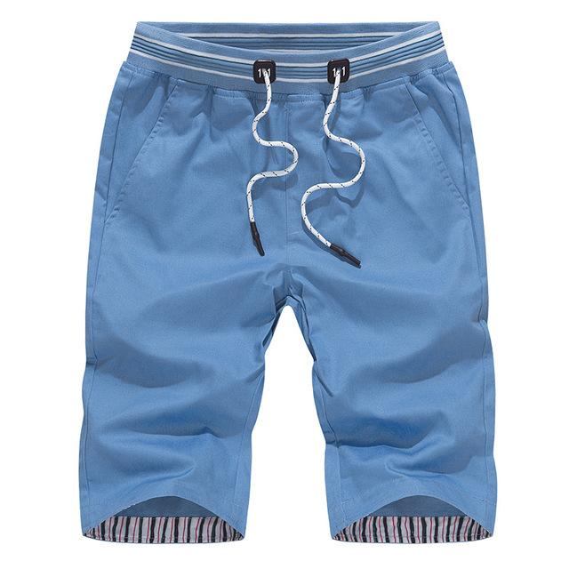 Fritid Ensfarvede Shorts