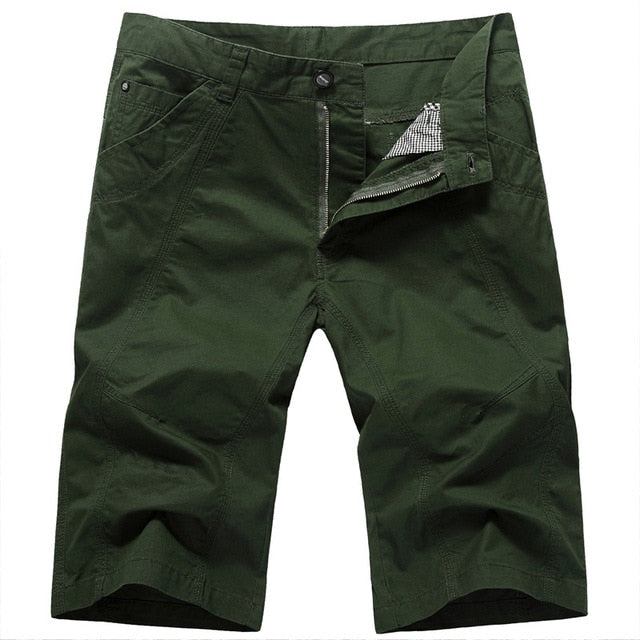 Herre Military Camouflage Cargo Shorts