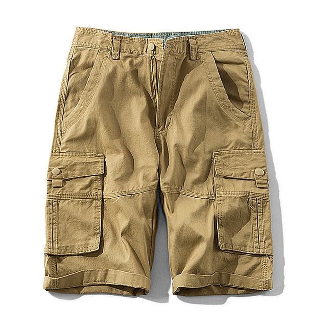 Herre Military Camouflage Cargo Shorts