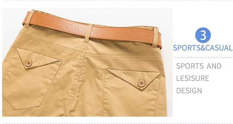 Herre Shorts Bomuld Bermuda Cargo Short