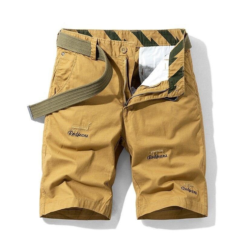 Herre Shorts Casual Cargo-shorts I Bomuld Til Mænd