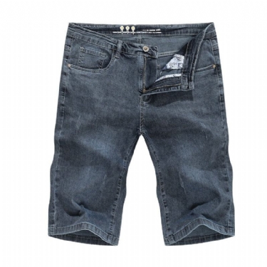 Herre Shorts Casual Komfortable Sommer Denimshorts