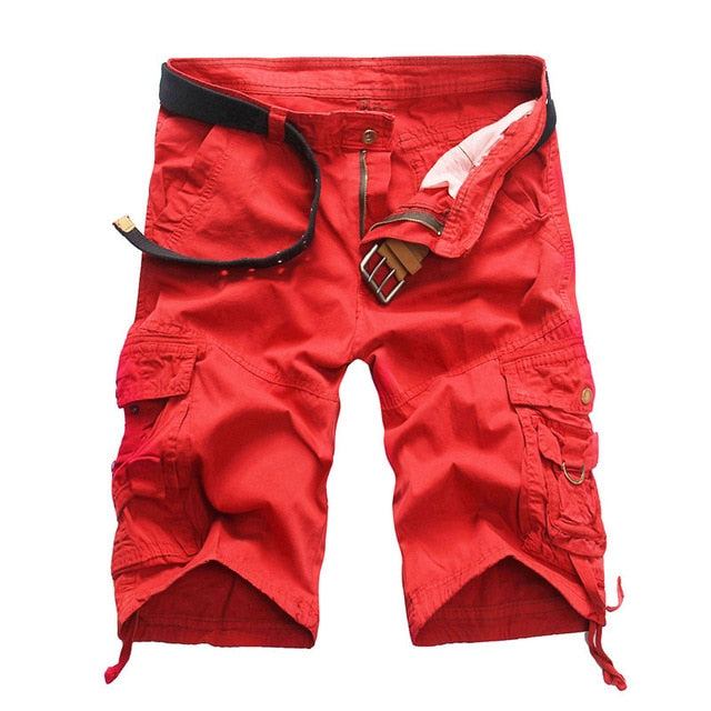 Herre Shorts Komfortable Camo Cargo-shorts Til Mænd