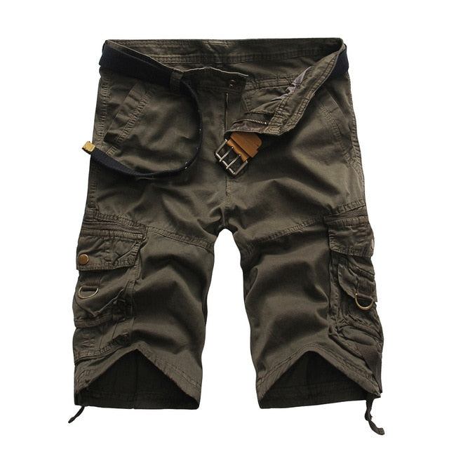 Herre Shorts Komfortable Camo Cargo-shorts Til Mænd