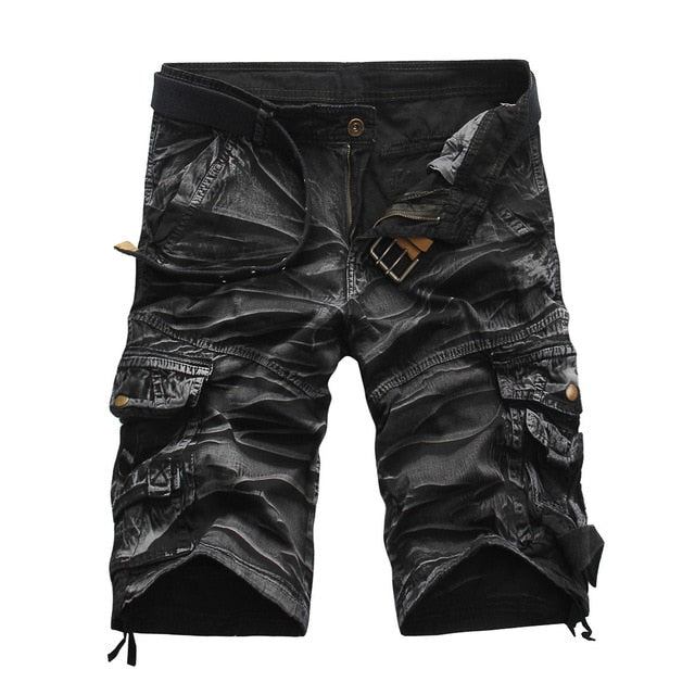 Herre Shorts Komfortable Camo Cargo-shorts Til Mænd