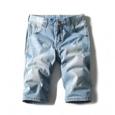 Herre Shorts Lette Jeansshorts Til Mænd