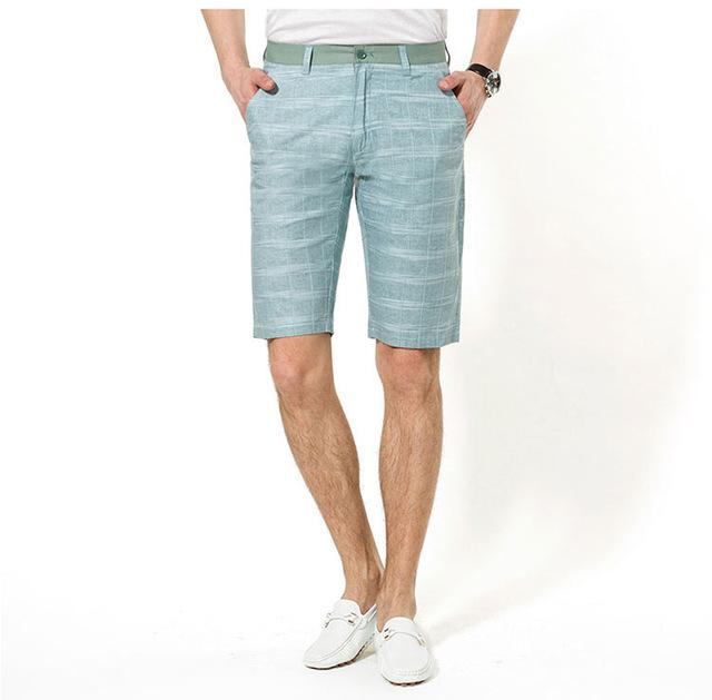 Herre Shorts Sommershorts I Linned Bomuld