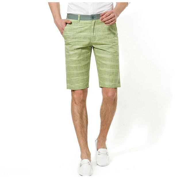 Herre Shorts Sommershorts I Linned Bomuld