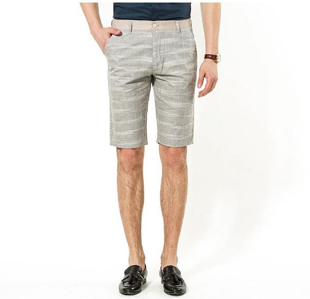 Herre Shorts Sommershorts I Linned Bomuld