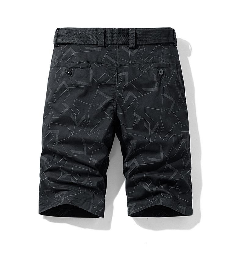 Herre Shorts Sommerstribet 5-punkts Kort