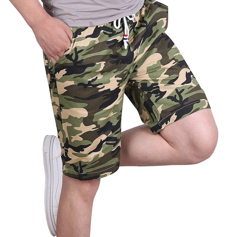 Herre Shorts Strandshorts I Camouflagestil