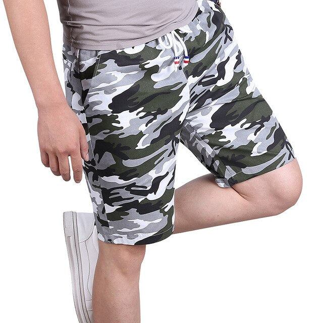 Herre Shorts Strandshorts I Camouflagestil