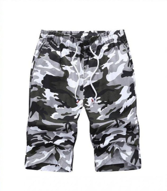 Herre Shorts Strandshorts I Camouflagestil