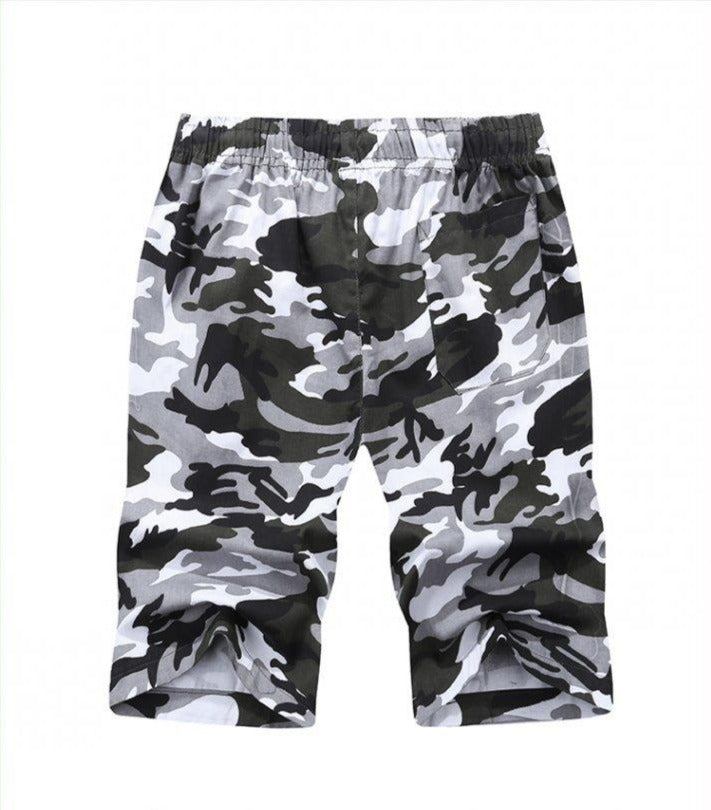 Herre Shorts Strandshorts I Camouflagestil