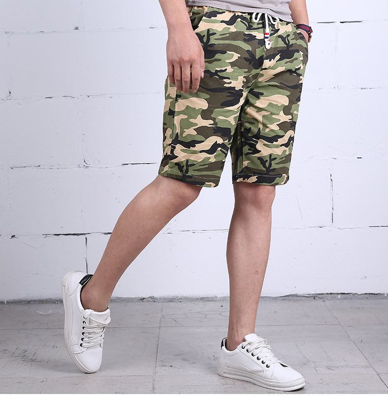 Herre Shorts Strandshorts I Camouflagestil