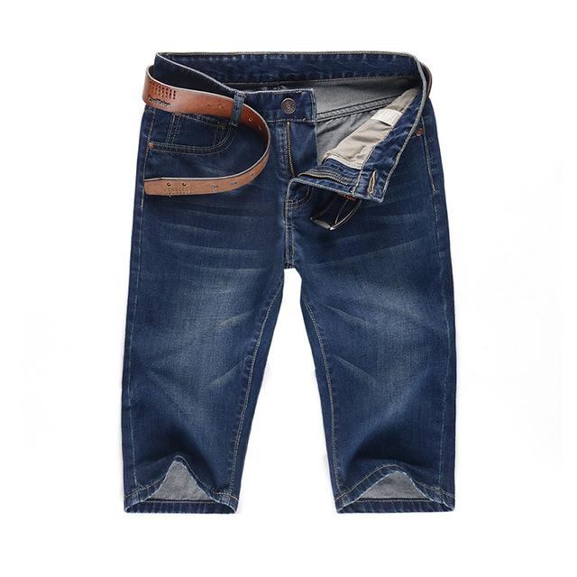 Jeans Cargo Shorts Herre I Bomuld