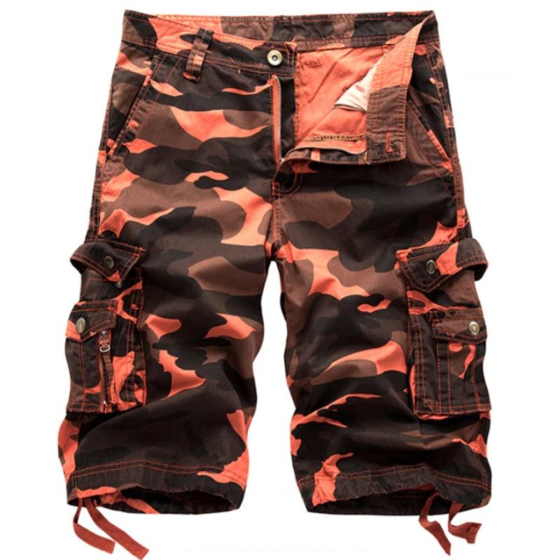 Militære Camo Cargo Shorts