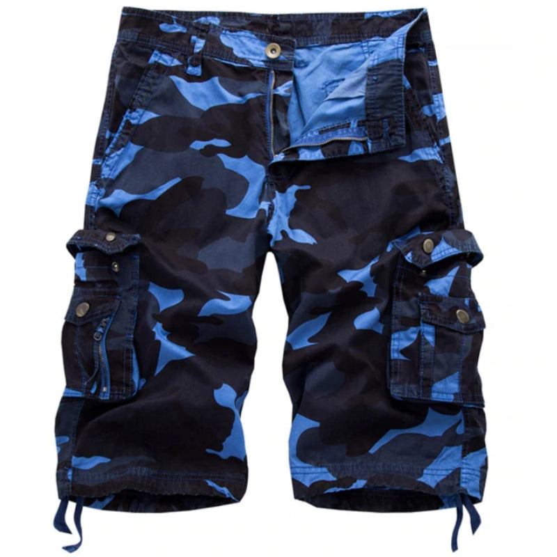 Militære Camo Cargo Shorts