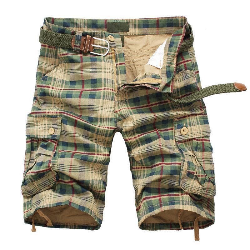 Mode Plaid Shorts