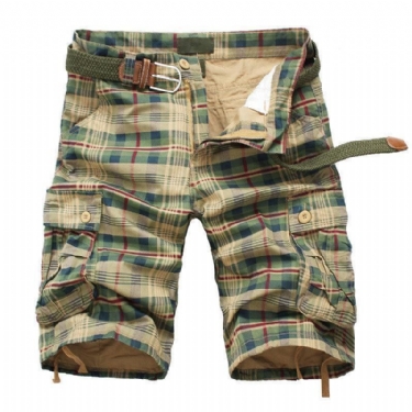 Mode Plaid Shorts