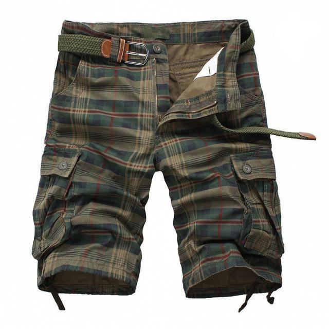 Mode Plaid Shorts