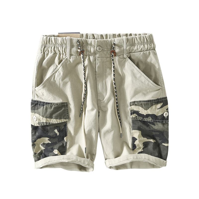 Shorts Herre Camouflagesøm Casual Five Minutes Bukser