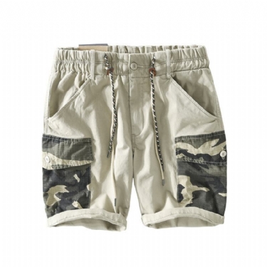 Shorts Herre Camouflagesøm Casual Five Minutes Bukser