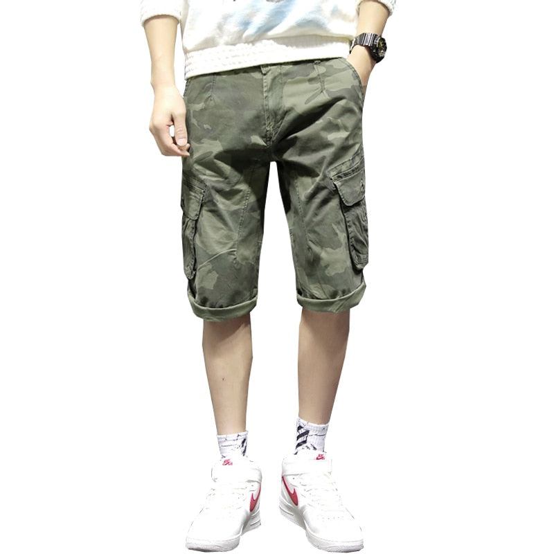 Shorts Herre Cargo Camo Bermudas