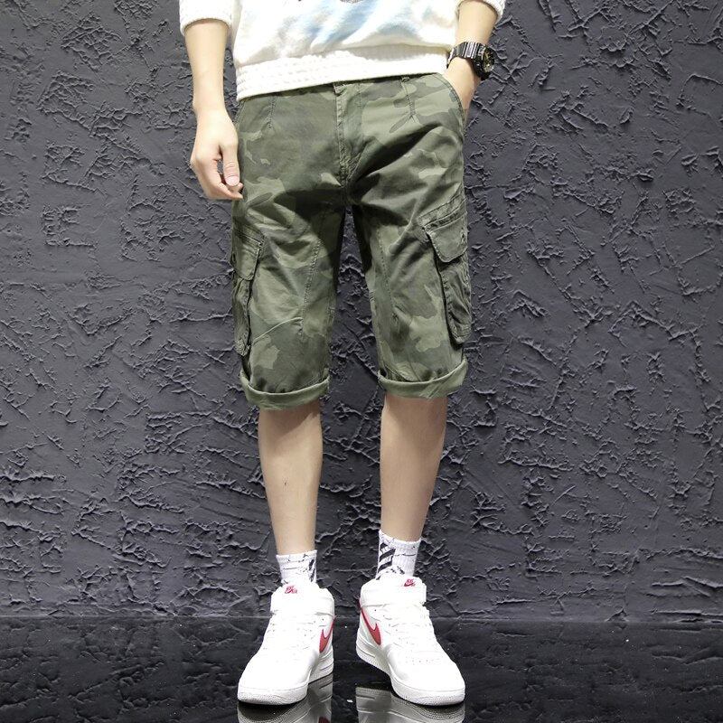 Shorts Herre Cargo Camo Bermudas