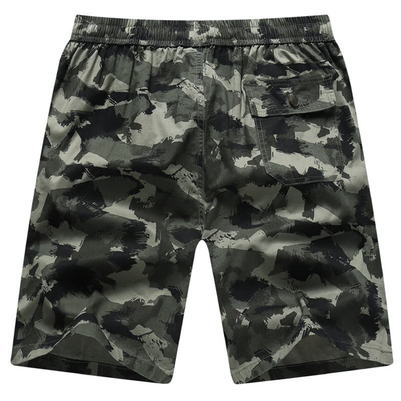 Shorts Herre Fitness Komfortabel Camo Running Jogging Short