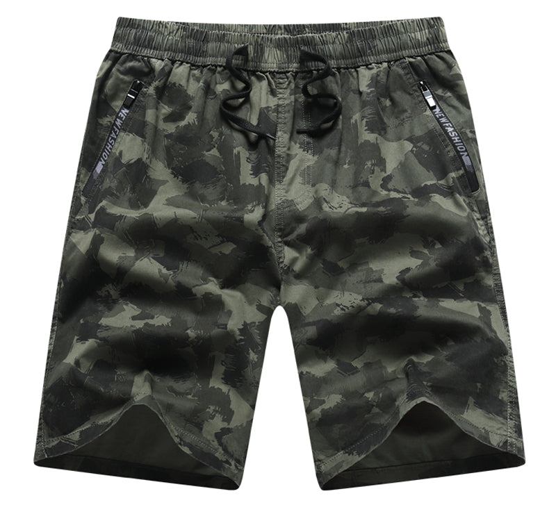 Shorts Herre Fitness Komfortabel Camo Running Jogging Short