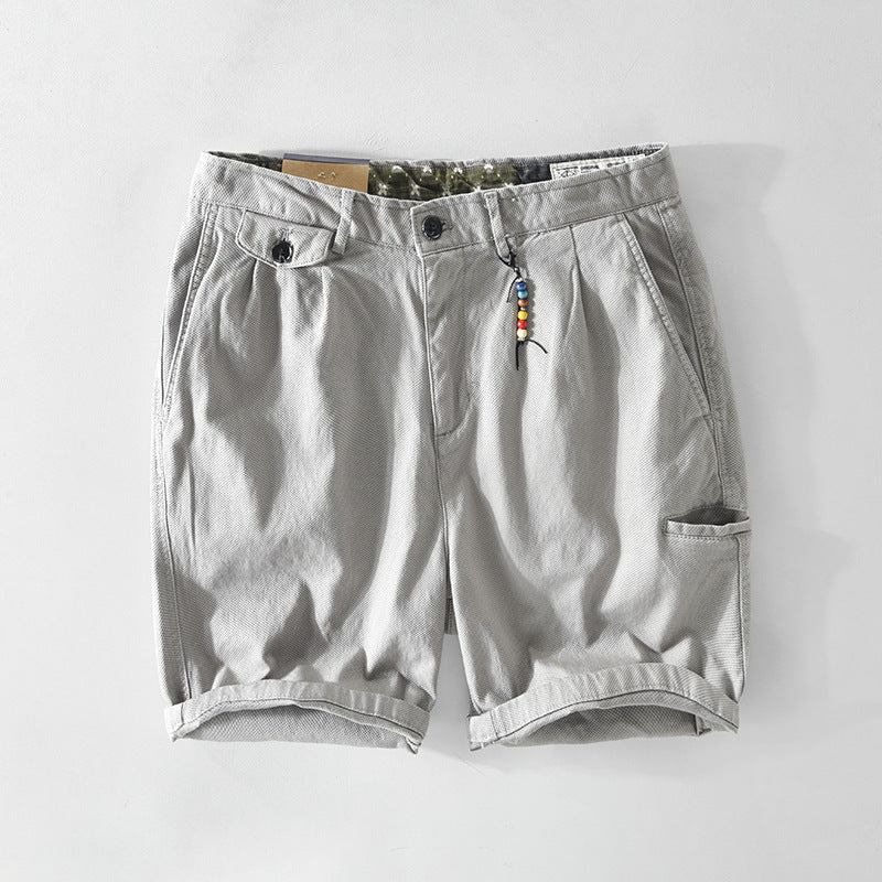 Shorts Herre Sommer Big Pocket Bomuld Short