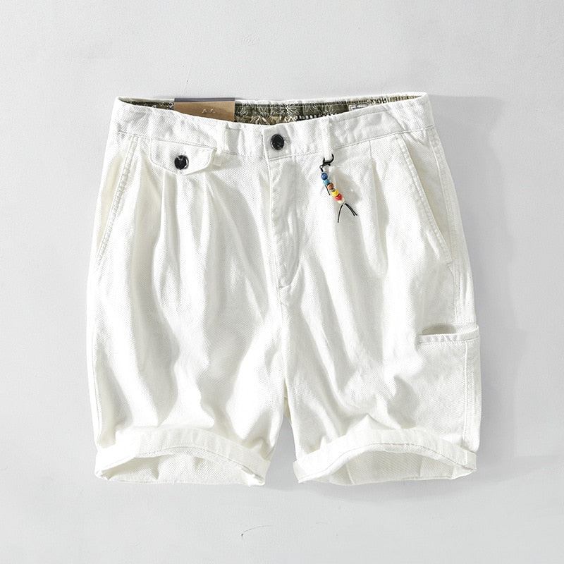 Shorts Herre Sommer Big Pocket Bomuld Short