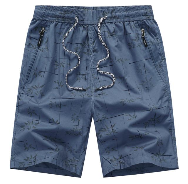 Shorts Herre Sommer Bomulds-bermuda Strandshorts