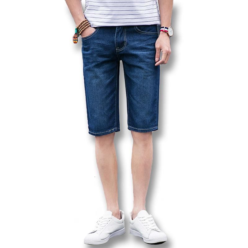 Shorts Herre Sommer Denim Jeansshorts